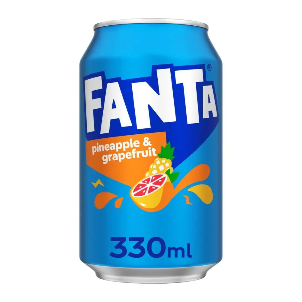 Fanta Pineapple & Grapefruit 330ml OhMyCandyBox