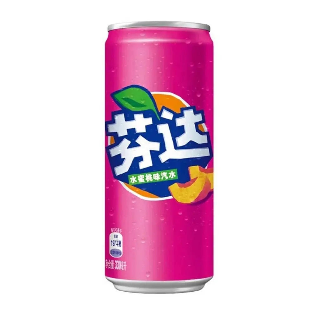Fanta White Peach 330ml OhMyCandyBox