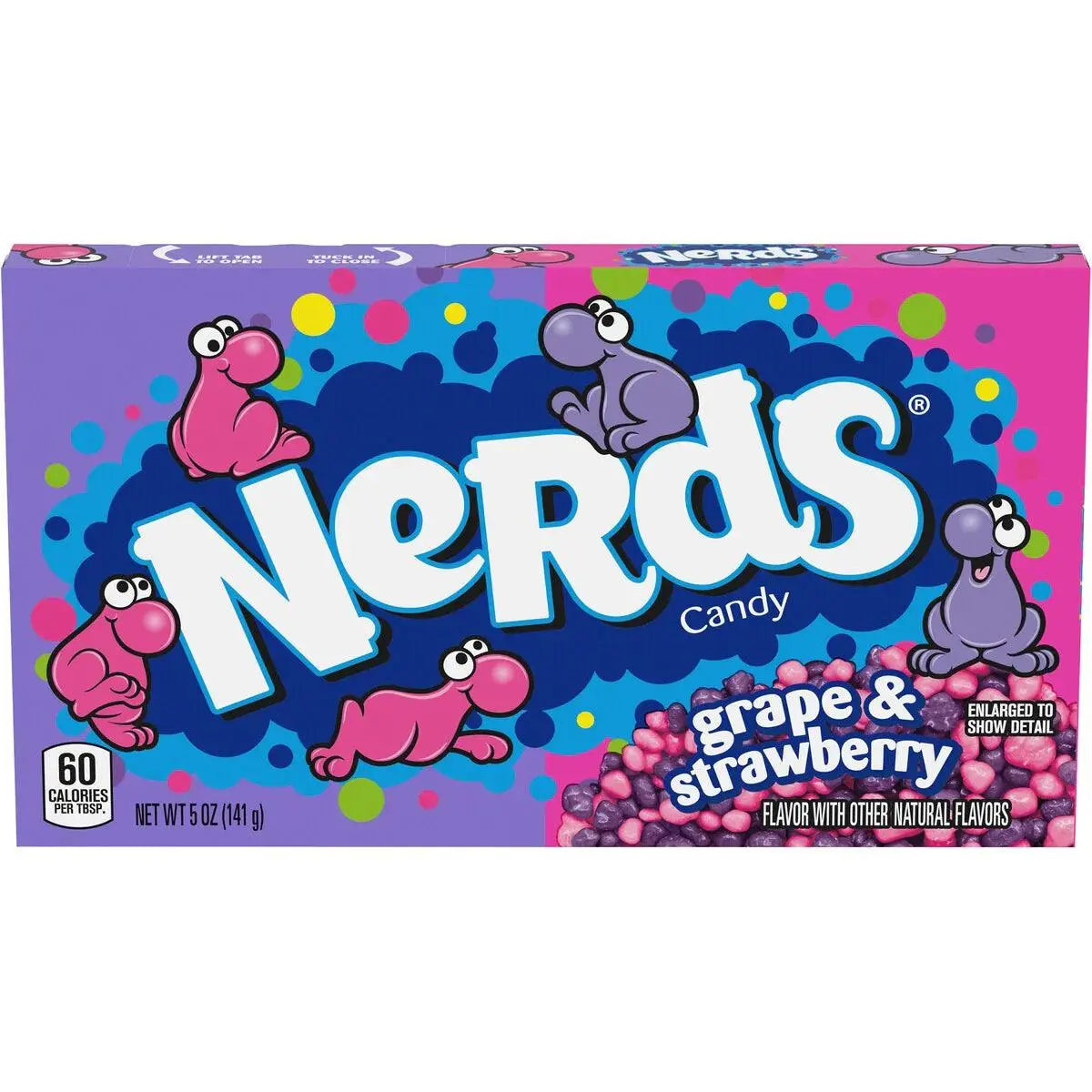 Nerds - Grape & Strawberry 141g OhMyCandyBox
