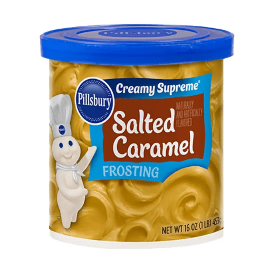 Pillsbury Creamy Supreme Frosting Salted Caramel 453g OhMyCandyBox
