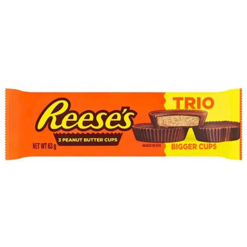 Reese’s Trio Peanut Butter Cups 63g OhMyCandyBox