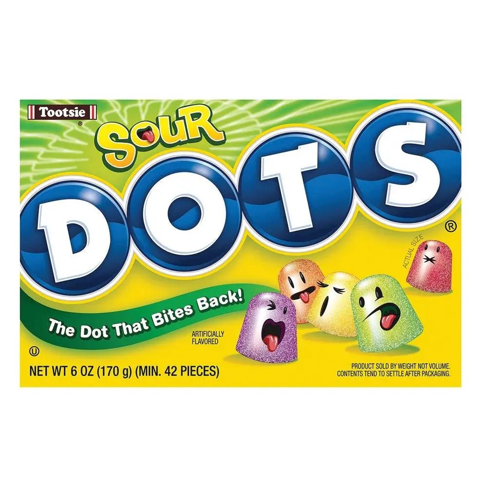 Kisela bombona Dots u šarenoj kartonskoj kutiji, 170 g (42 kom)