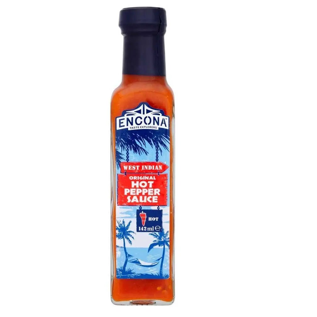 Encona West Indian Hot Pepper Sauce Hot 142ml - OhMyCandyBox