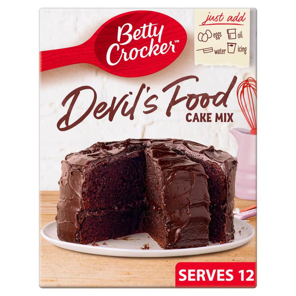 Betty Crocker Cake Mix Devil's Food 425g - OhMyCandyBox