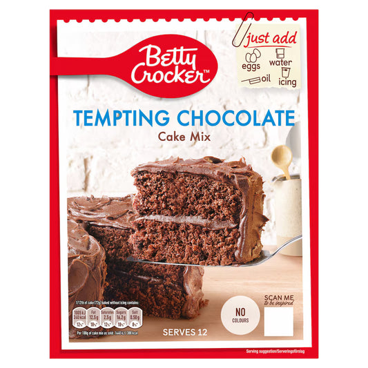 Betty Crocker Cake Mix Tempting Chocolate 425g