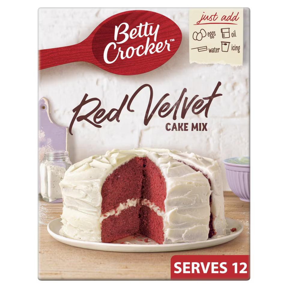 Betty Crocker Cake Mix Red Velvet 425g - OhMyCandyBox