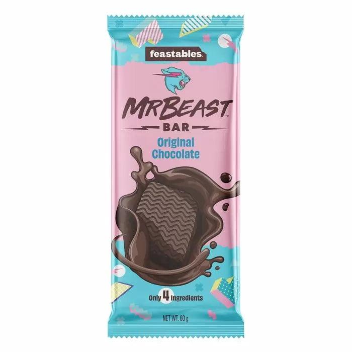 Mr Beast Feastables Chocolate Bar Original 60g - OhMyCandyBox