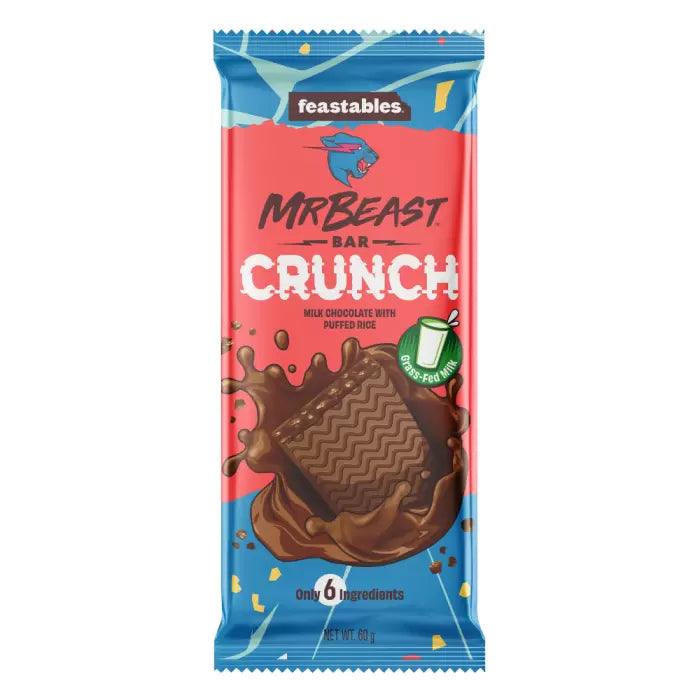 Mr Beast Feastables Chocolate Bar Crunch 60g - OhMyCandyBox