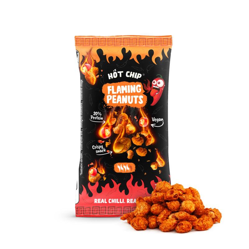 Hot Chip Flaming Peanuts 70g - OhMyCandyBox