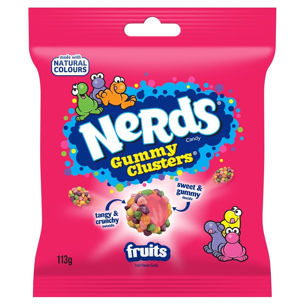 Nerds Gummy Clusters Fruit 113g