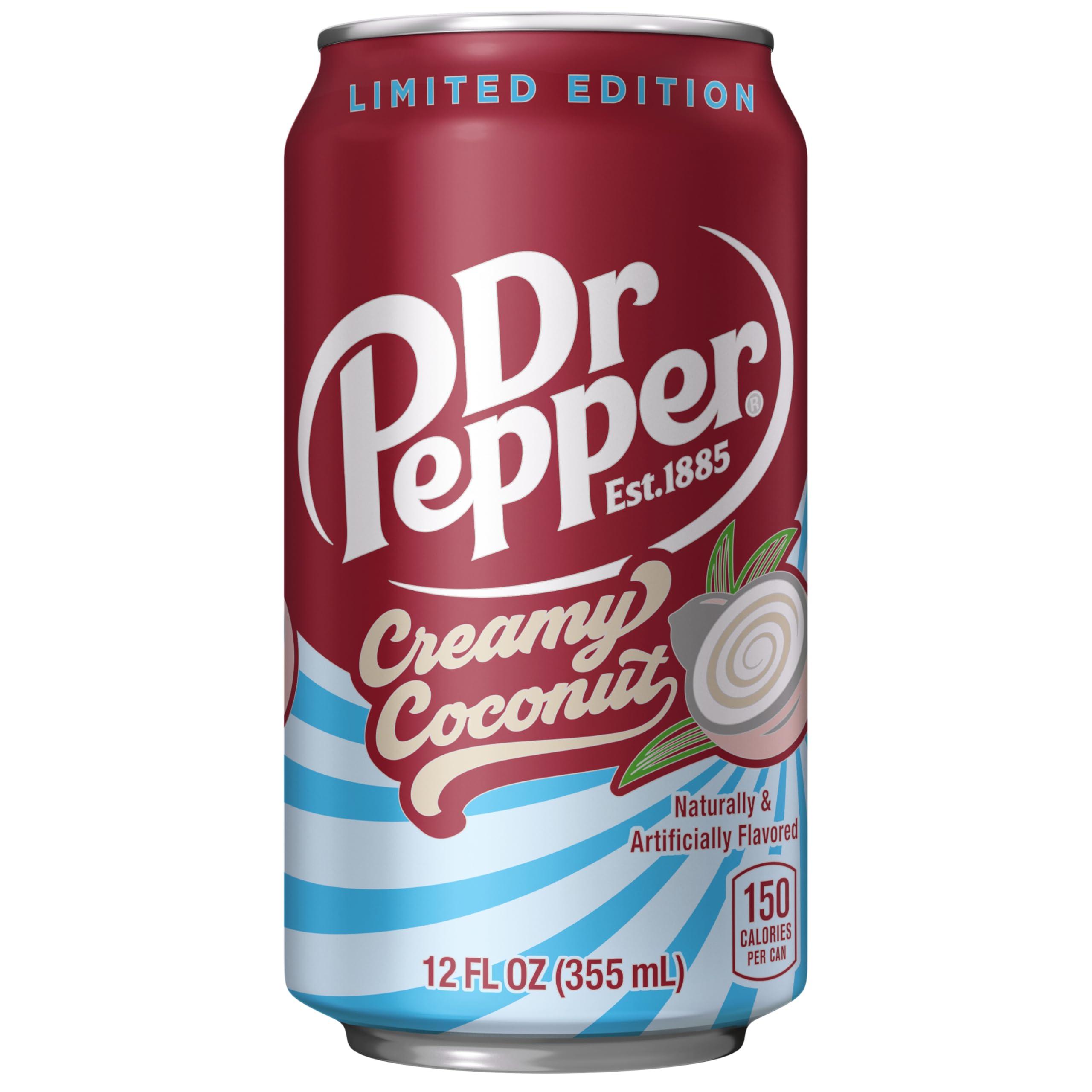 Dr Pepper Creamy Coconut 355ml - Limited Edition - OhMyCandyBox