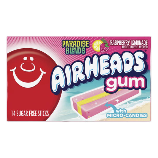 Airheads guma s okusom maline i limunade, bez šećera; 14 štapića u pakiranju