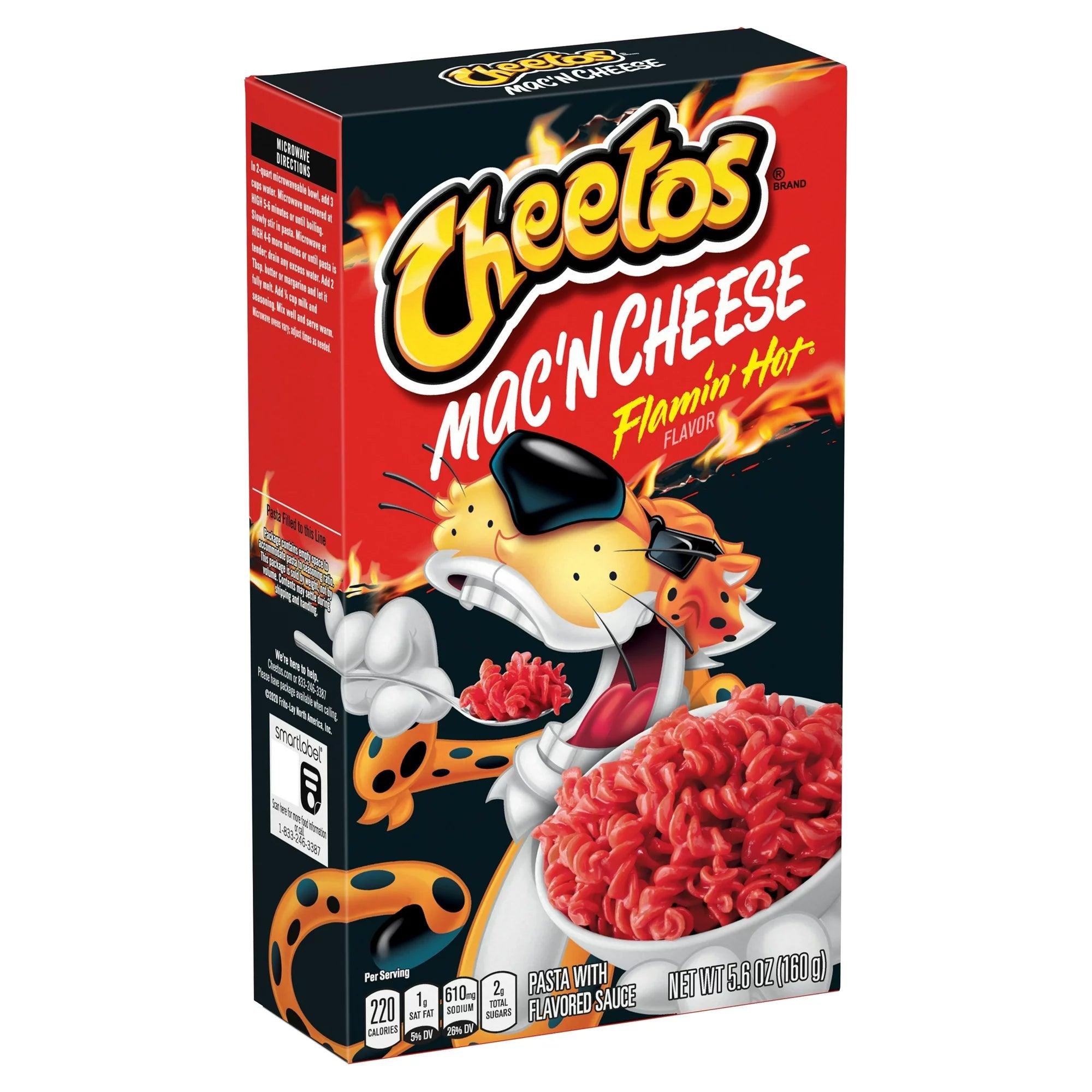 Cheetos Mac’n Cheese Flamin’ Hot 160g - Američki slatkiši - OhMyCandyBox Hrvatska