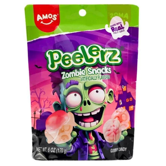 Amos Peelerz Zombie Snacks vrećica gumenih bombona, 170 g