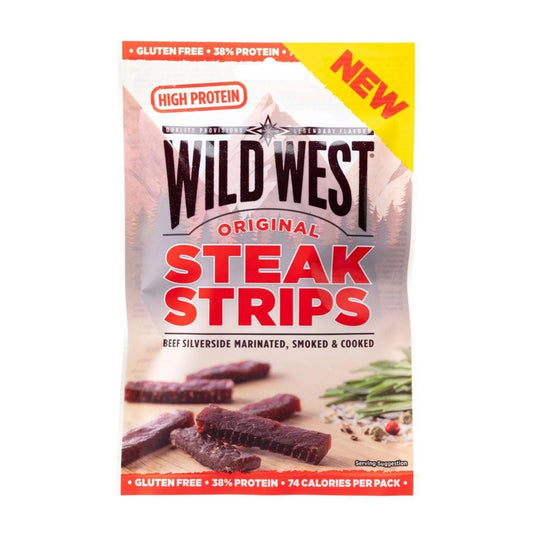 Wild West Original Steak Strips 25g