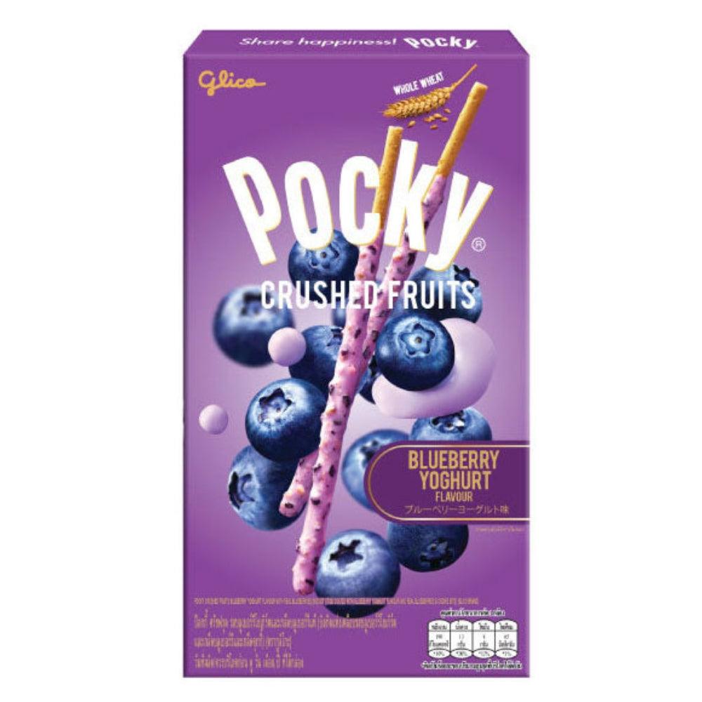 Pocky Crushed Fruits Blueberry 38g - OhMyCandyBox