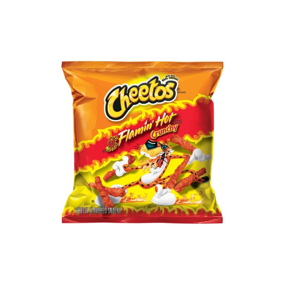 Cheetos Flamin' Hot Crunchy Cheese 36g - OhMyCandyBox