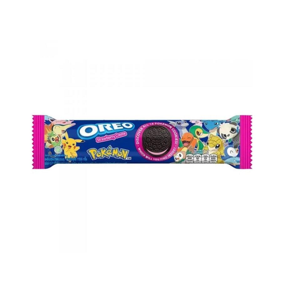 Oreo Pokemon Strawberry creme 28g - OhMyCandyBox