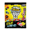 Brain Blasterz Sour Wormz 100g - OhMyCandyBox