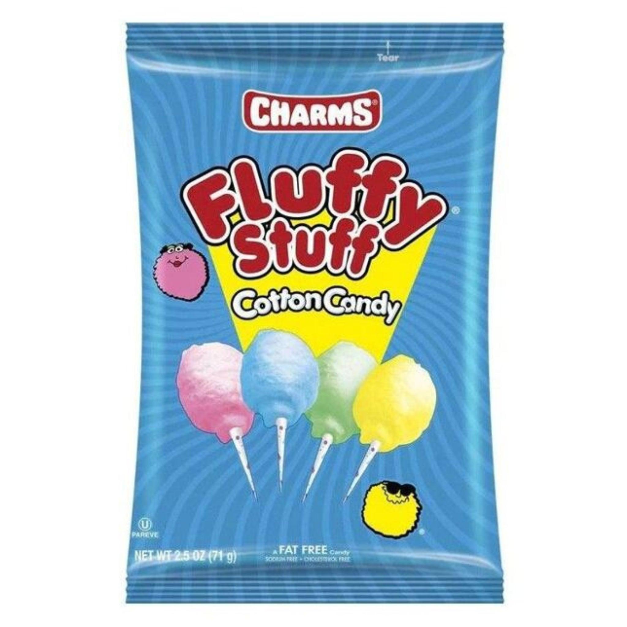 Charms Fluffy Stuff Cotton Candy 71g - OhMyCandyBox