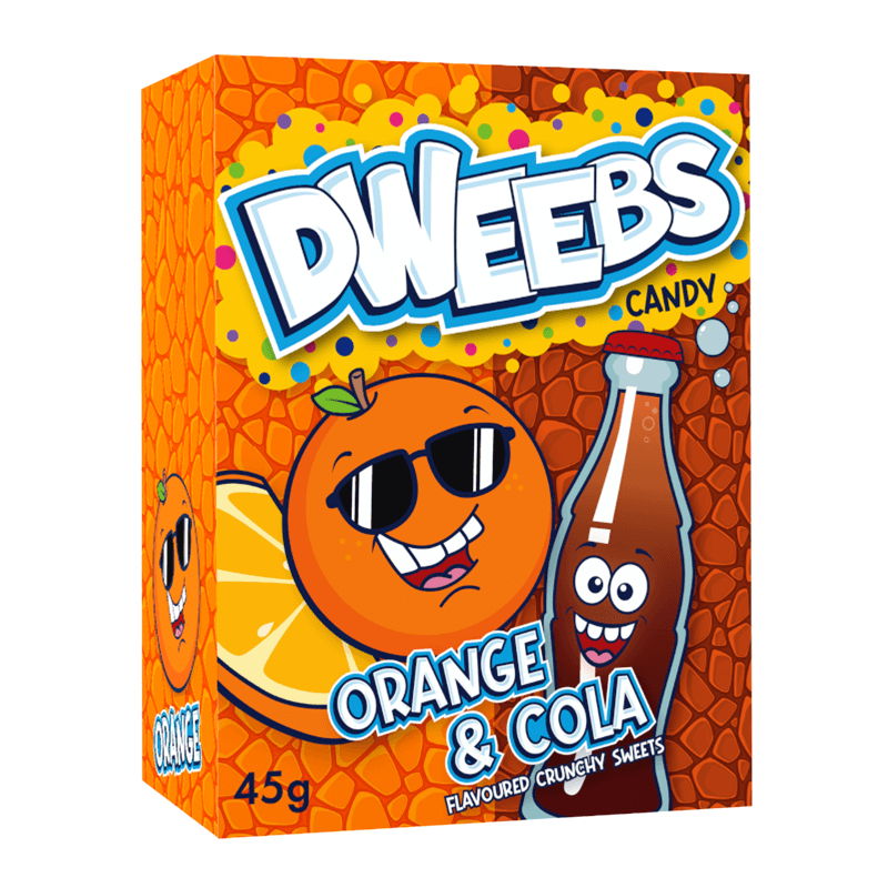 Dweebs Orange & Cola 45g - OhMyCandyBox