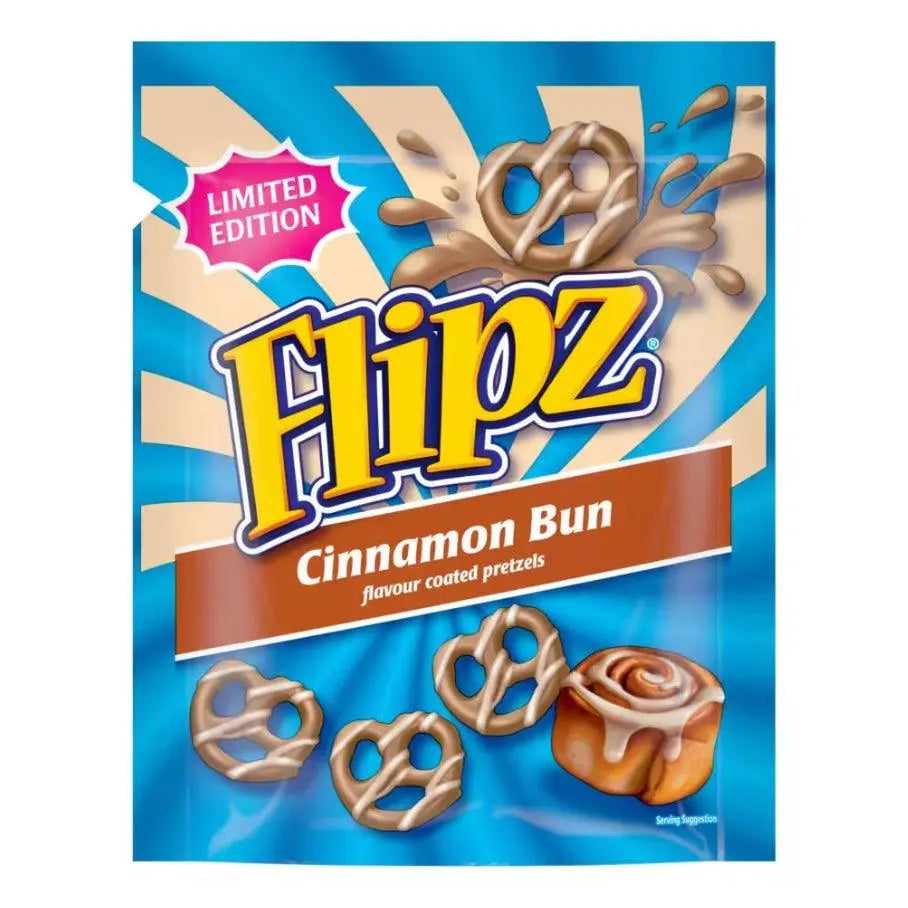 Flipz Pretzels Cinnamon Bun 90g OhMyCandyBox