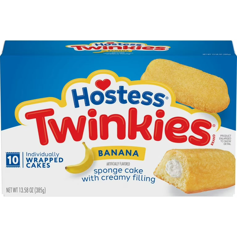 Hostess Twinkies Banana Pack (10x38.5g) 385g