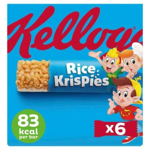 Kellogg's Rice Krispies pločica, pakiranje 6 kom