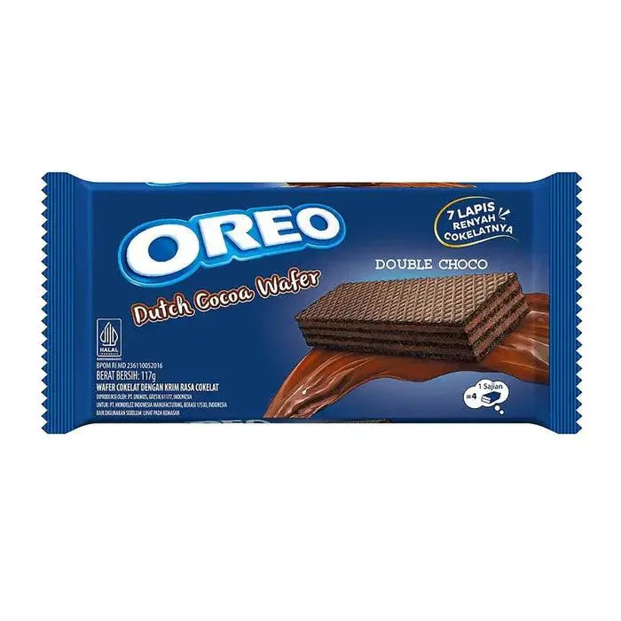 Oreo čokoladni vaferski dvoslojni kolačić, 117 g pakiranje