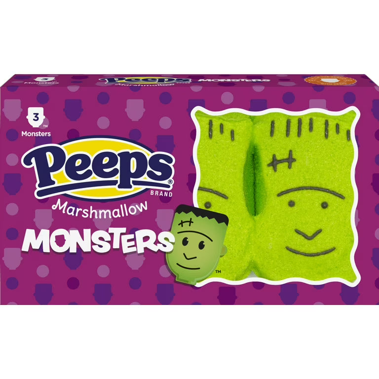 Peeps Marshmallow Monsters (3ct) 43g OhMyCandyBox