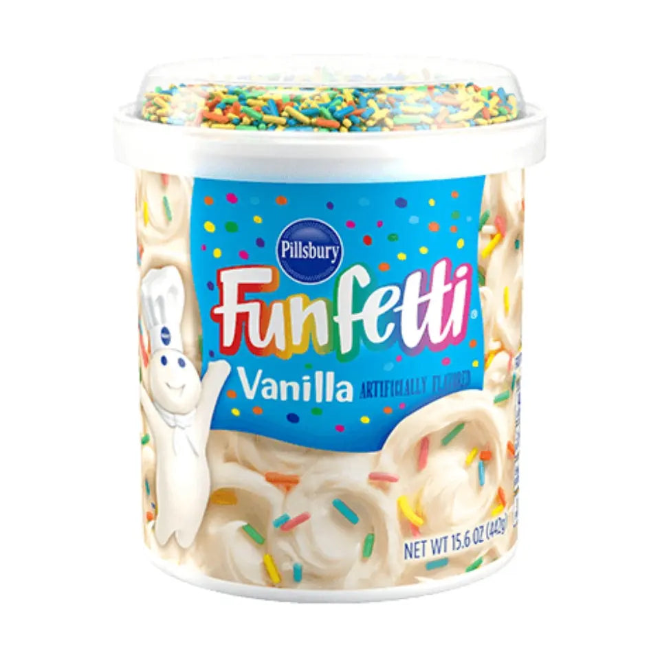 Pillsbury Frosting Funfetti Vanilla 442g OhMyCandyBox