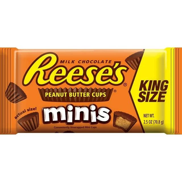 Reese's Mini Peanut Butter Cups King Size 70g - OhMyCandyBox