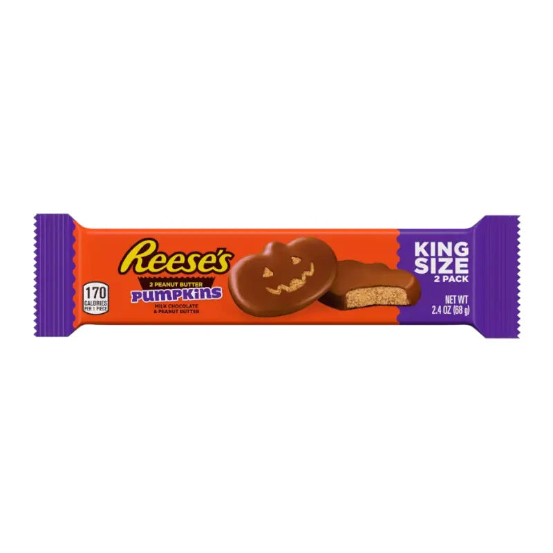 Reese’s Pumpkin maslac od kikirikija bombon u omotu, king size 68 g