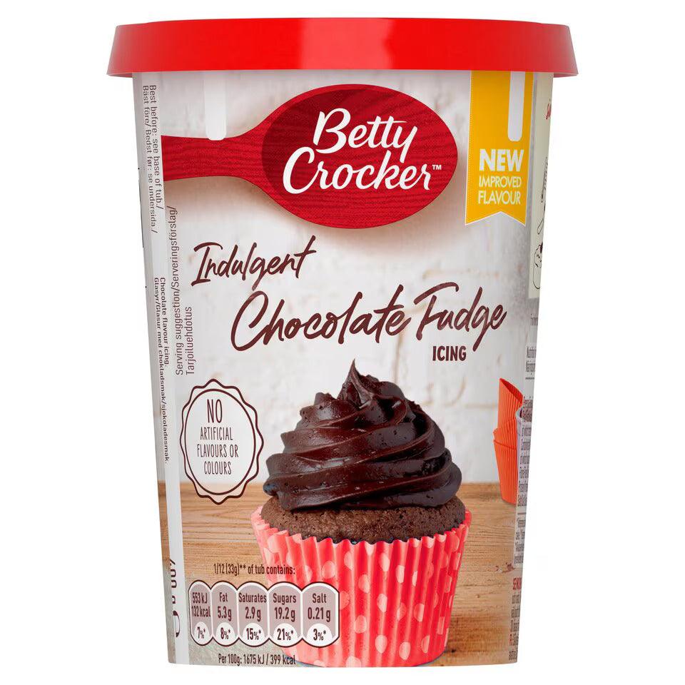 Betty Crocker Icing Chocolate Fudge 400g - OhMyCandyBox