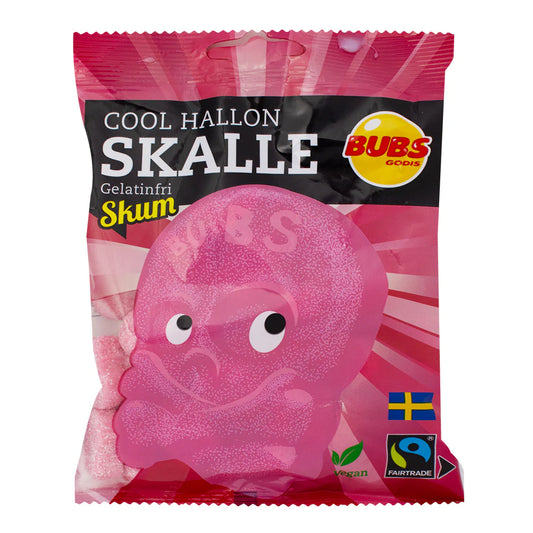 BUBS Skull Foam Cool Raspberry 90g