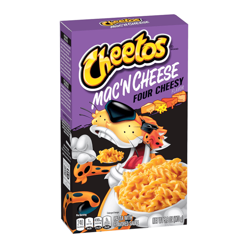 Cheetos Mac’n Cheese Four Cheesy 170g - Američki slatkiši - OhMyCandyBox Hrvatska