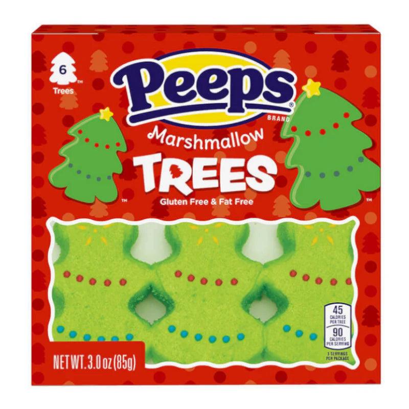 Peeps Marshmallow Christmas Trees 6-Pack 85g - OhMyCandyBox