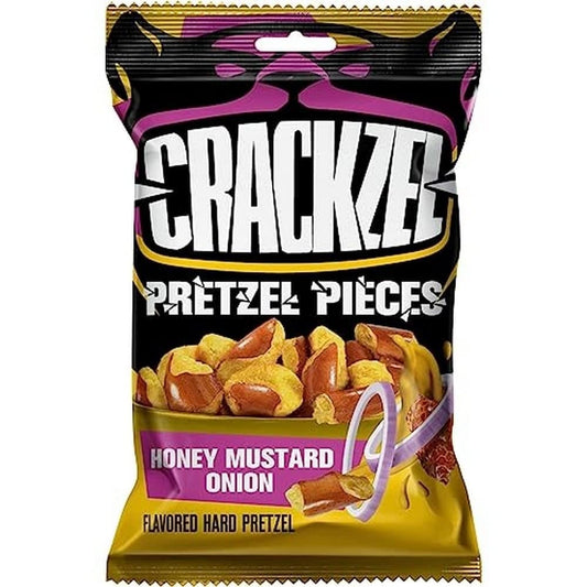 Crackzel Honey & Mustard & Onion Pretzel 85g