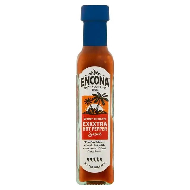 Encona West Indian Hot Pepper Sauce Extra Hot 142ml - OhMyCandyBox