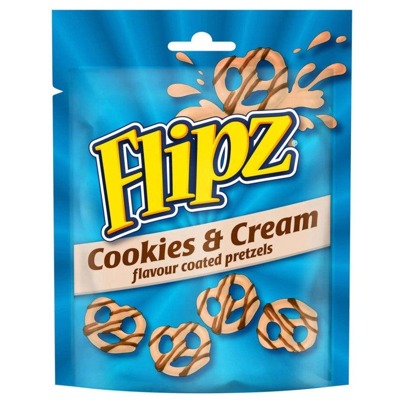 Flipz Pretzels Cookies & Cream 90g - OhMyCandyBox