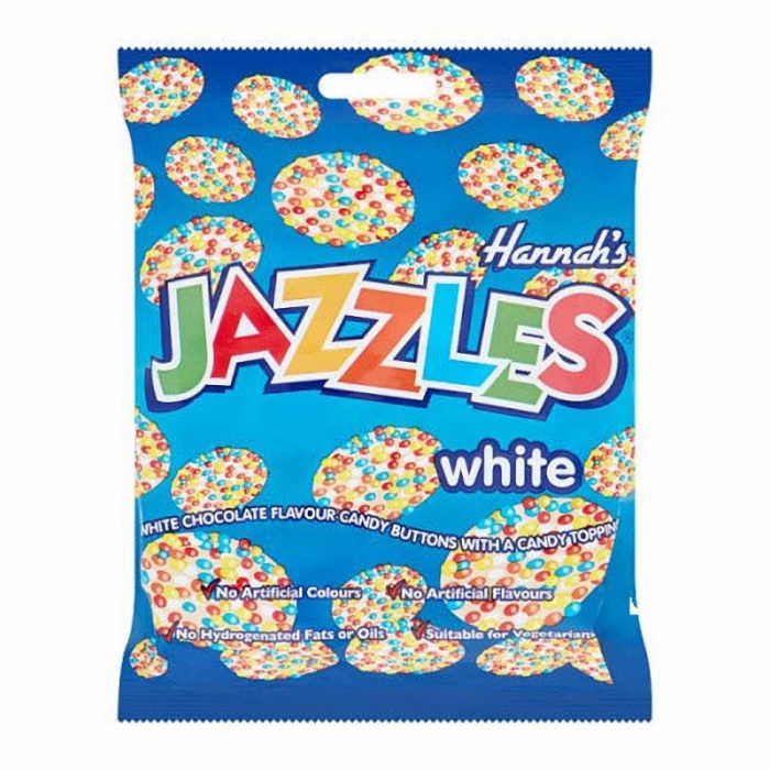 Hannah's Jazzles White 140g