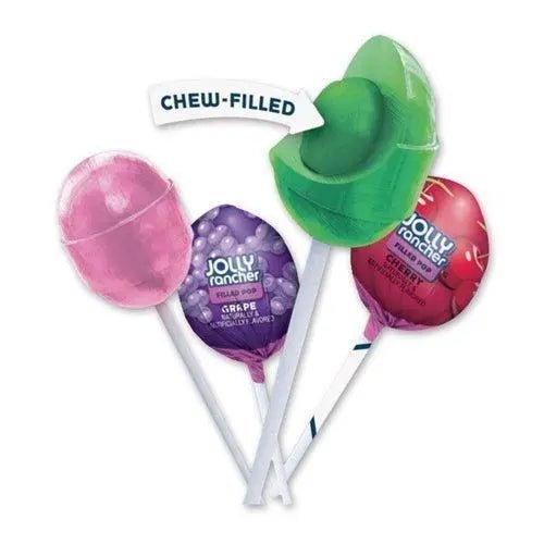 Jolly Rancher Filled Pops 16g - OhMyCandyBox