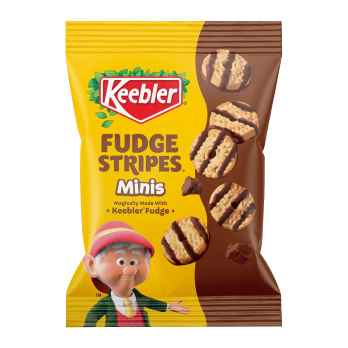 Keebler Cookies Fudge Stripes Minis Original 57g