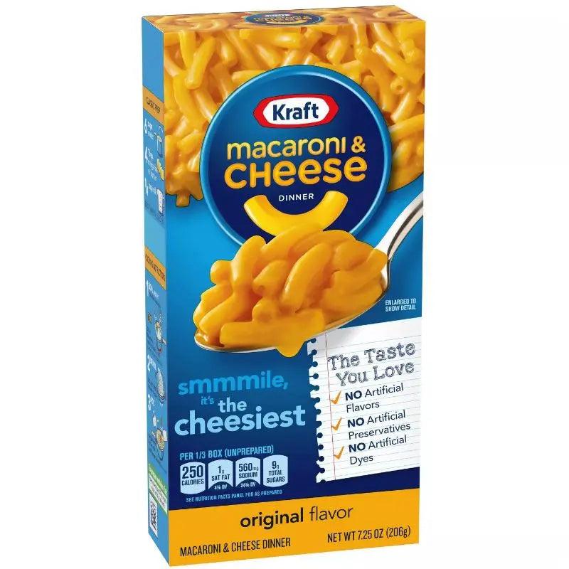 Kraft Macaroni and Cheese 206g - Američki slatkiši - OhMyCandyBox Hrvatska