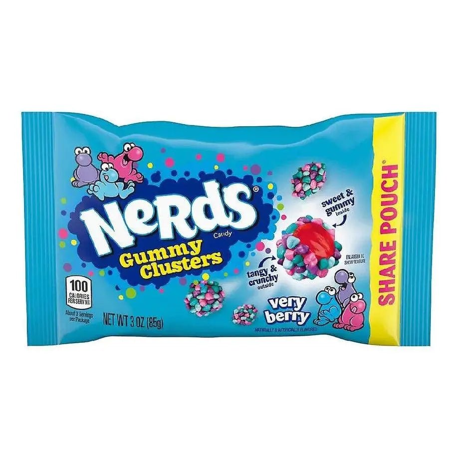 Nerds Gummy Clusters Very Berry Share Pouch 85g - OhMyCandyBox