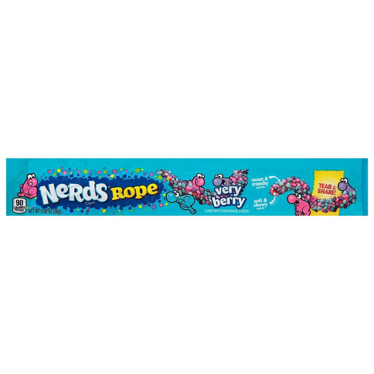 Nerds Rope Very Berry 26g - OhMyCandyBox