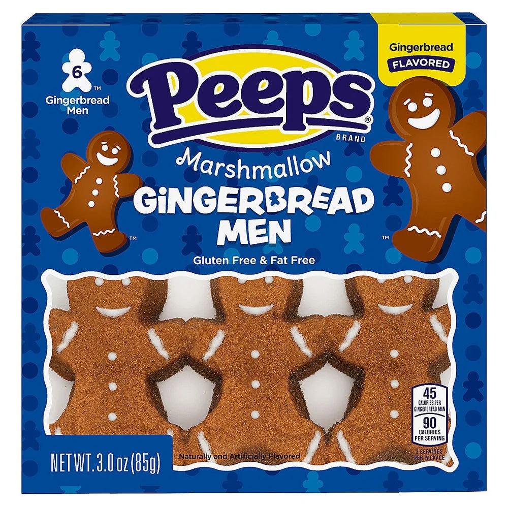 Peeps Marshmallow Gingerbread 6-Pack 85g - OhMyCandyBox