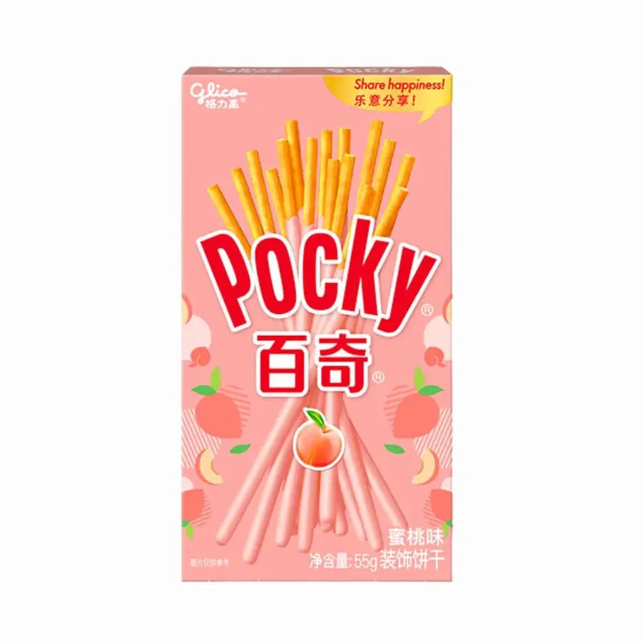 Pocky Peach 55g - OhMyCandyBox
