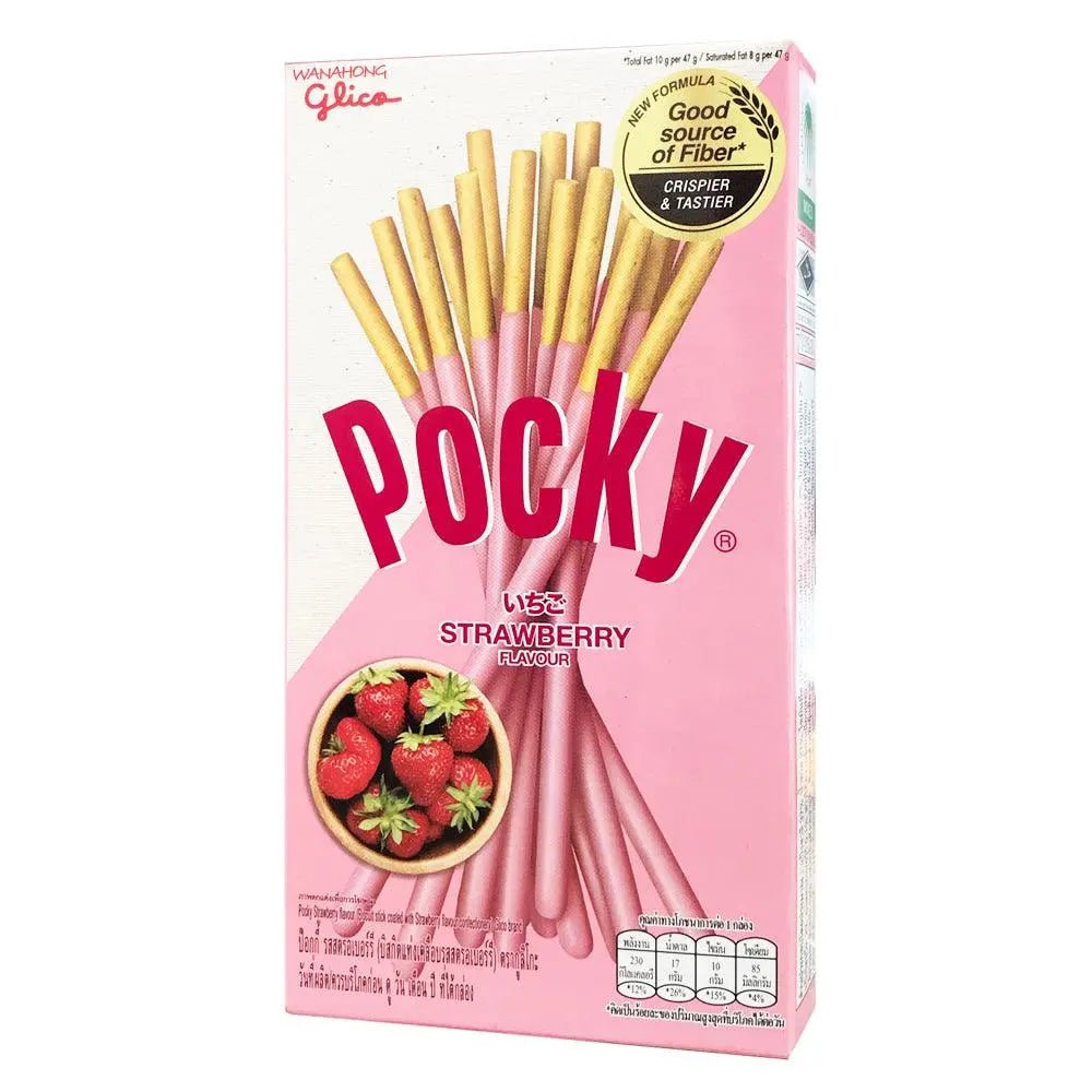 Pocky Strawberry 45g - OhMyCandyBox