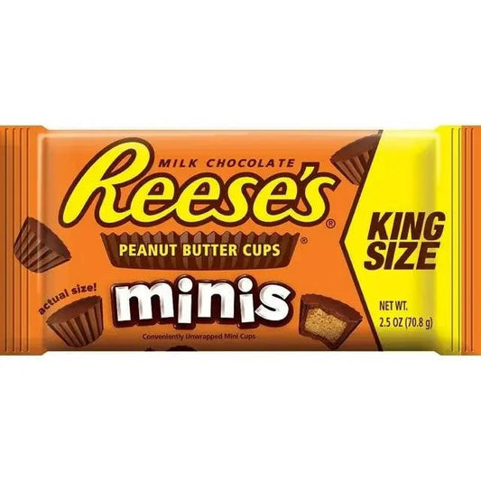 Reese's Mini Peanut Butter Cups King Size 70g - OhMyCandyBox